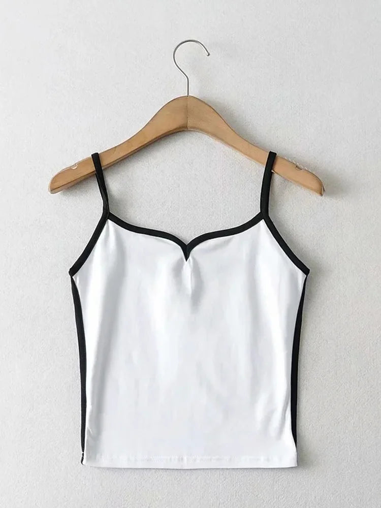 Top corto nero estate sexy top donne 2024 spaghetti strap top casual con scollo a V camis maglia senza maniche cami top verde militare cami grigio - Sogni di moda - Sogni di moda - 14:29;5:361386 - Top corto nero estate sexy top donne 2024 spaghetti strap top casual con scollo a V camis maglia senza maniche cami top verde militare cami grigio - Sogni di moda - Sogni di moda - 14:29;5:361386 - 48216289313115|48216289378651|48216289542491 - WHITE - M - WHITE - M -