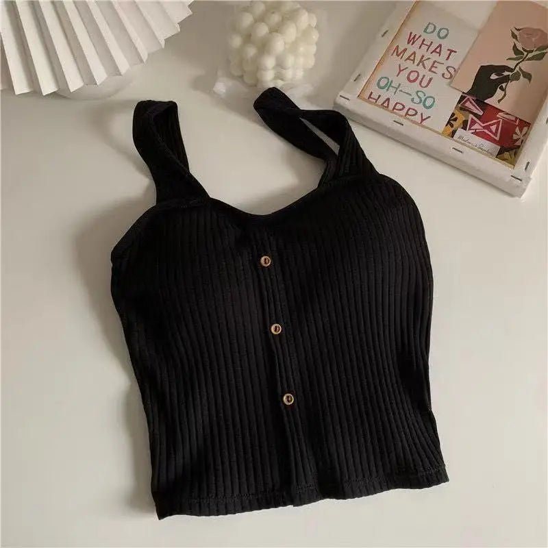 Canotta Crop Top Donna Estate 2024 Corsetto Coreano Y2K - Sogni di moda - Sogni di moda - 14:193;5:361386 - Canotta Crop Top Donna Estate 2024 Corsetto Coreano Y2K - Sogni di moda - Sogni di moda - 14:193;5:361386 - 48216286527835|48216286560603 - Black - M - Black - M - 