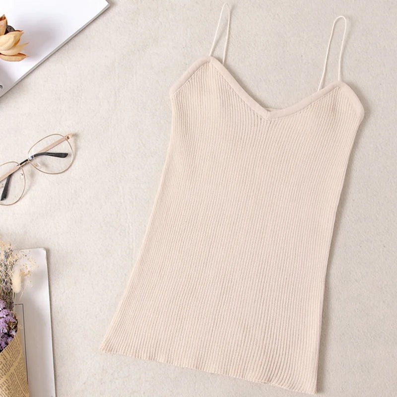 HELIAR Donne Solido Senza Maniche Di Base Crop Top Spaghetti Con Cinturino A O - Collo Canotte Slim Fit Plain Top Per Le Donne 2024 Estate - Sogni di moda - Sogni di moda - 14:201447514#APRICOT;5:200003528 - HELIAR Donne Solido Senza Maniche Di Base Crop Top Spaghetti Con Cinturino A O - Collo Canotte Slim Fit Plain Top Per Le Donne 2024 Estate - Sogni di moda - Sogni di moda - 14:201447514#APRICOT;5:200003528 - 48216291049819 - APRICOT - One Size - APRICOT - One Size - 