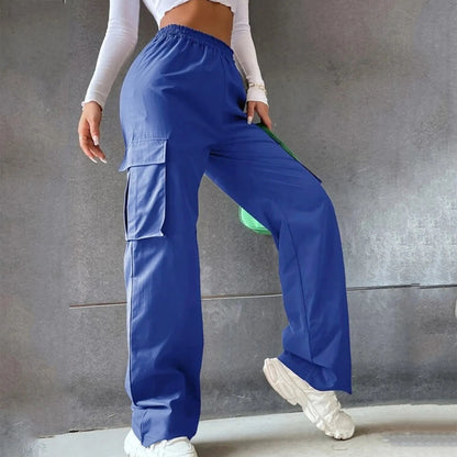 Pantaloni Cargo A Vita Alta - Sogni di moda - Sogni di moda - 14:173#Blue;200007763:201336106;5:100014065#XL - Pantaloni Cargo A Vita Alta - Sogni di moda - Sogni di moda - 14:173#Blue;200007763:201336106;5:100014065#XL - 48216421761371|48216421794139|48216421957979|48216421990747|48216422580571|48216422646107|48216422711643|48216422777179 - Blue - XL - United States - Blue - XL - United States