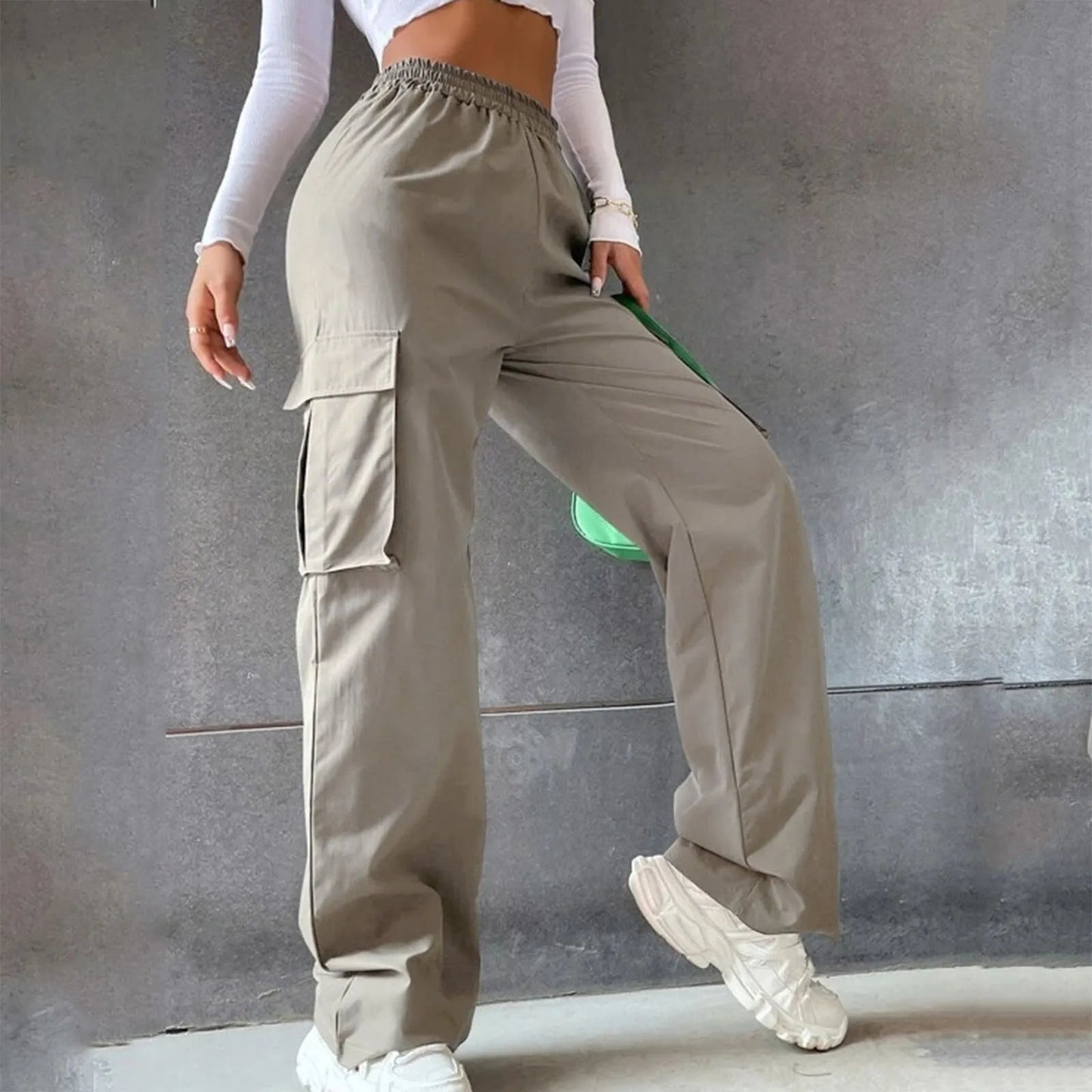 Pantaloni Cargo A Vita Alta - Sogni di moda - Sogni di moda - 14:200844061#Grey;200007763:201336106;5:100014065#XL - Pantaloni Cargo A Vita Alta - Sogni di moda - Sogni di moda - 14:200844061#Grey;200007763:201336106;5:100014065#XL - 48216421695835|48216421728603|48216422089051|48216422121819|48216422154587|48216422187355|48216422842715|48216422908251 - Grey - XL - United States - Grey - XL - United States
