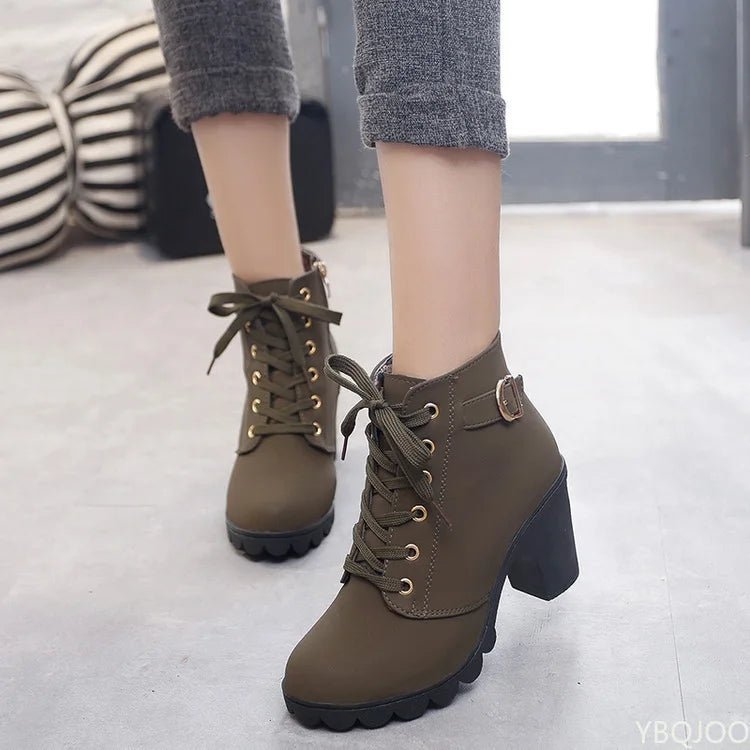 Stivaletti da donna 2024 Autunno Tacco alto Fibbia della cintura Scarpe da donna Lace Up Stivali con plateau Stivali da donna 42 Botas De Mujerv - Sogni di moda - Sogni di moda - 14:193;200000124:100010483 - Women's Ankle Boots 2022 Autumn High Heel Belt Buckle Shoes Women Lace Up Platform Boots Women Boots 42 Botas De Mujerv - Sogni di moda - Sogni di moda - 14:193;200000124:100010483 - Women's Ankle Boots 2022 Autumn High Heel Belt Buckle Shoes Women Lace Up Platform Boots Women Boots 42 Botas