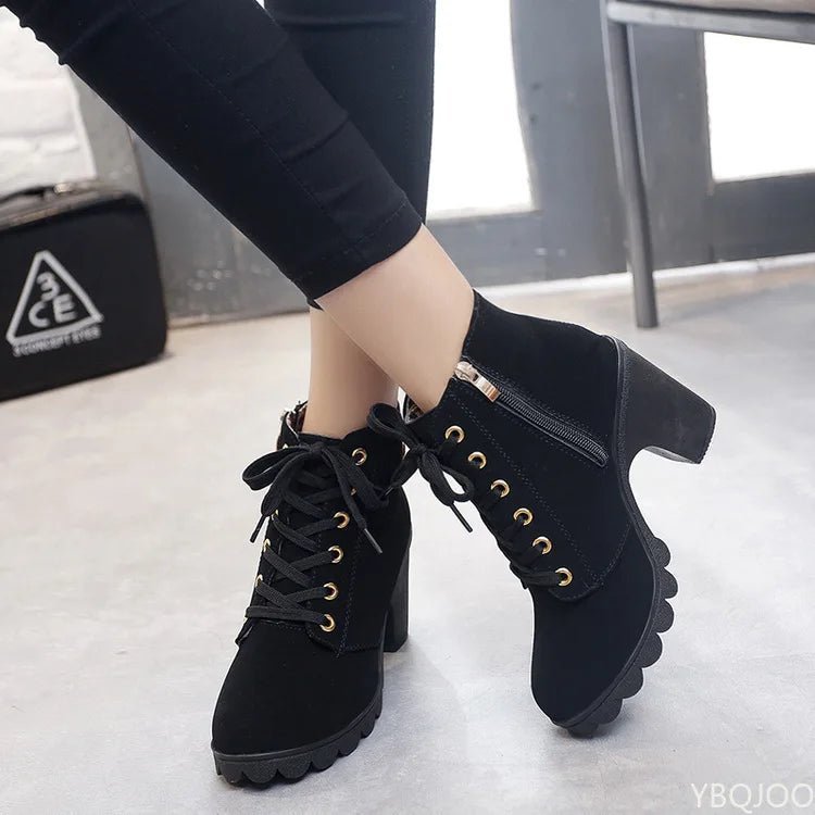 Stivaletti da donna 2024 Autunno Tacco alto Fibbia della cintura Scarpe da donna Lace Up Stivali con plateau Stivali da donna 42 Botas De Mujerv - Sogni di moda - Sogni di moda - 14:193;200000124:100010483 - Women's Ankle Boots 2022 Autumn High Heel Belt Buckle Shoes Women Lace Up Platform Boots Women Boots 42 Botas De Mujerv - Sogni di moda - Sogni di moda - 14:193;200000124:100010483 - Women's Ankle Boots 2022 Autumn High Heel Belt Buckle Shoes Women Lace Up Platform Boots Women Boots 42 Botas