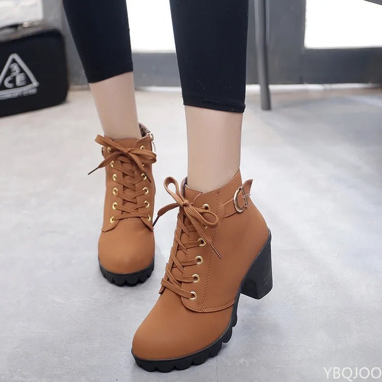 Stivaletti da donna 2024 Autunno Tacco alto Fibbia della cintura Scarpe da donna Lace Up Stivali con plateau Stivali da donna 42 Botas De Mujerv - Sogni di moda - Sogni di moda - 14:193;200000124:100010483 - Women's Ankle Boots 2022 Autumn High Heel Belt Buckle Shoes Women Lace Up Platform Boots Women Boots 42 Botas De Mujerv - Sogni di moda - Sogni di moda - 14:193;200000124:100010483 - Women's Ankle Boots 2022 Autumn High Heel Belt Buckle Shoes Women Lace Up Platform Boots Women Boots 42 Botas