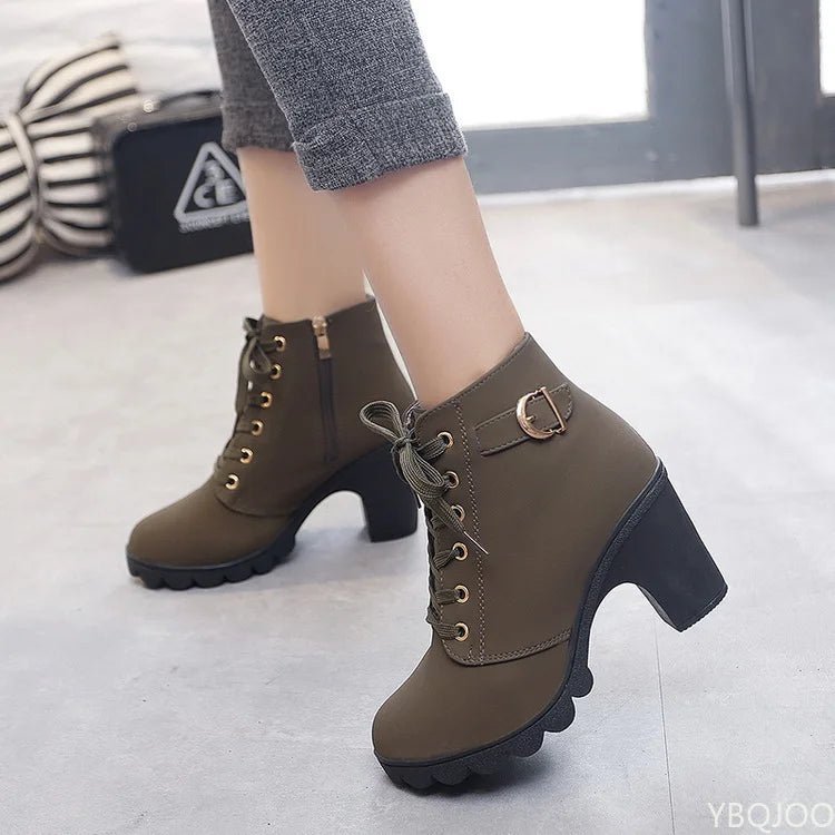 Stivaletti da donna 2024 Autunno Tacco alto Fibbia della cintura Scarpe da donna Lace Up Stivali con plateau Stivali da donna 42 Botas De Mujerv - Sogni di moda - Sogni di moda - 14:193;200000124:100010483 - Women's Ankle Boots 2022 Autumn High Heel Belt Buckle Shoes Women Lace Up Platform Boots Women Boots 42 Botas De Mujerv - Sogni di moda - Sogni di moda - 14:193;200000124:100010483 - Women's Ankle Boots 2022 Autumn High Heel Belt Buckle Shoes Women Lace Up Platform Boots Women Boots 42 Botas