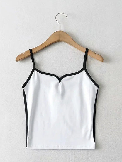Top corto nero estate sexy top donne 2024 spaghetti strap top casual con scollo a V camis maglia senza maniche cami top verde militare cami grigio - Sogni di moda - Sogni di moda - 14:29;5:361386 - Top corto nero estate sexy top donne 2024 spaghetti strap top casual con scollo a V camis maglia senza maniche cami top verde militare cami grigio - Sogni di moda - Sogni di moda - 14:29;5:361386 - 48216289313115|48216289378651|48216289542491 - WHITE - M - WHITE - M - 