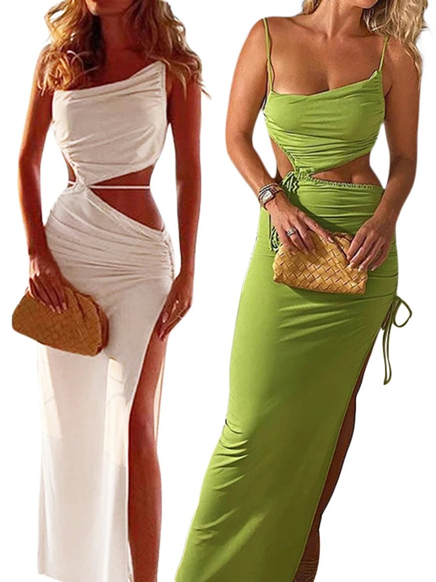 Vestito Lungo Spacco Maxi Senza Maniche Sexy 2024 - Sogni di moda - Sogni di moda - 14:29;5:100014064 - Vestito Lungo Spacco Maxi Senza Maniche Sexy 2024 - Sogni di moda - Sogni di moda - 14:29;5:100014064 - Vestito Lungo Spacco Maxi Senza Maniche Sexy 2024 - Sogni di moda - WHITE - S - WHITE - S - 